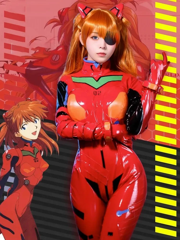 EVA Soryu Asuka Langley Fanart Cosplay Costume Fullset main image 1