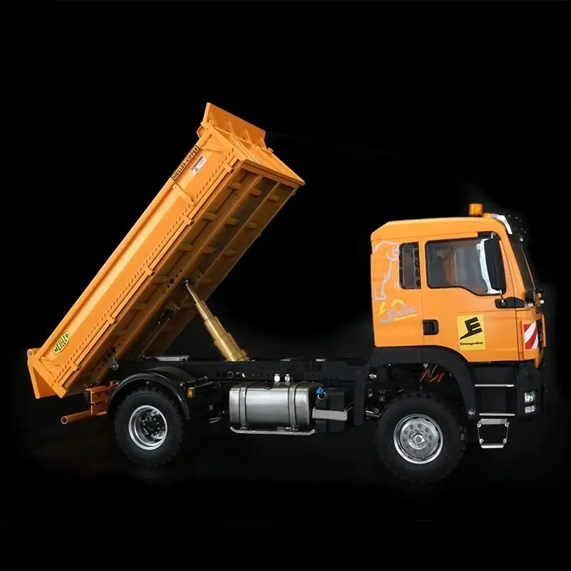 1/14 Simulation truck model toy dump toy full drive 4X4 high torque mud head Tamiya RCLESU 2