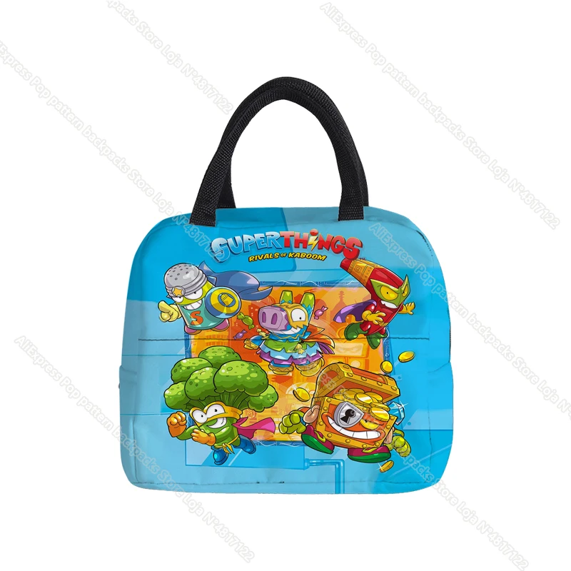 Superzings Lunch Bag Waterproof Large Portable Super Zings Lunch Bag Box Insulation Student Carrying Storage