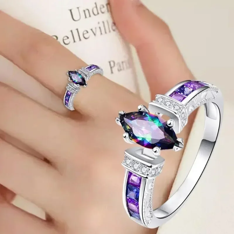 Women Torina Crystal Quartz Ionix Ionix Therapy Quartz Crystal For Weight Loss Lymph Drainage Magnetic Therapy Rings 2