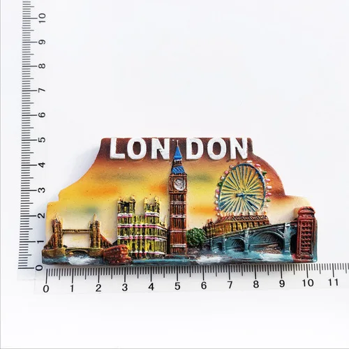 Magnete Frigorifero Post Office London - Souvenir 3D In Resina, Fatto A Mano, Collezione Città Inglesi - 3