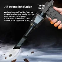 Type-C Violent Fan 130000RPM Powerful Vacuum Dust Cleaner Fast Charging Strong Winds 53m/s Brushless Turbo Jet Blower 1