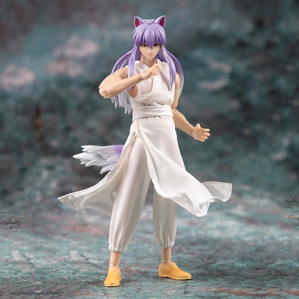 GT Figures Dasin Model YuYu Hakusho Yusuke Urameshi Yoko Kurama Jaganshi Hiei Kazuma Kuwabara Action Figure Collection Toys