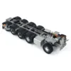 ScaleClub 1/14 10x10 8x8 Metal Radio Chassis for Toys RC Tractor Truck 3363 1851 3348 Car Vehicle Model TH23555 1