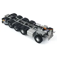 ScaleClub 1/14 10x10 8x8 Metal Radio Chassis for Toys RC Tractor Truck 3363 1851 3348 Car Vehicle Model TH23555 1