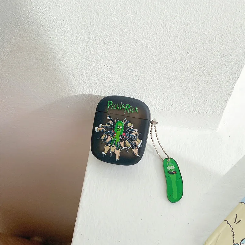 Funny Cucumber painting case for Airpods Pro protective