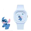 Kawaii Anime Disney Watch  Lilo & Stitch Children Watchs Sports Silicone Watch Cartoon Mickey Minnie Watch Kids Toy Gifts 5