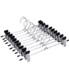 10pcs Stainless Steel Clothes Hanger Practical Drying Rack Heavy Duty Multi-function Durable Creative Exquisite with Swivel Hook 1