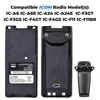 BP-210 Walkie Talkie Battery High Capacity Type-C Charging 2200mAh Li-ion Battery for Icom IC-F11 IC-F21 IC-V8 IC-F3GT IC-F40GT 4