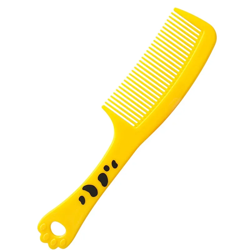 Cute Cartoon Cat Claw Antler Anti-screw Hair Brush Plastic Portable Untangling Activity Gym Hairbrush Comb for Women Girls Thing