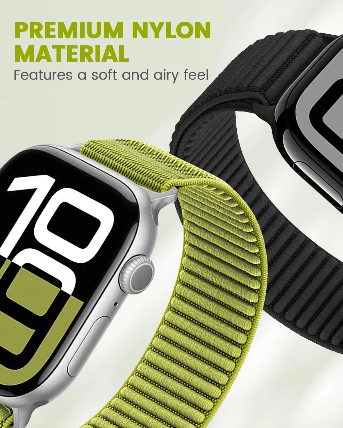 Sport Nylon Loop Strap for Apple Watch - Premium Correa Bracelet Collection