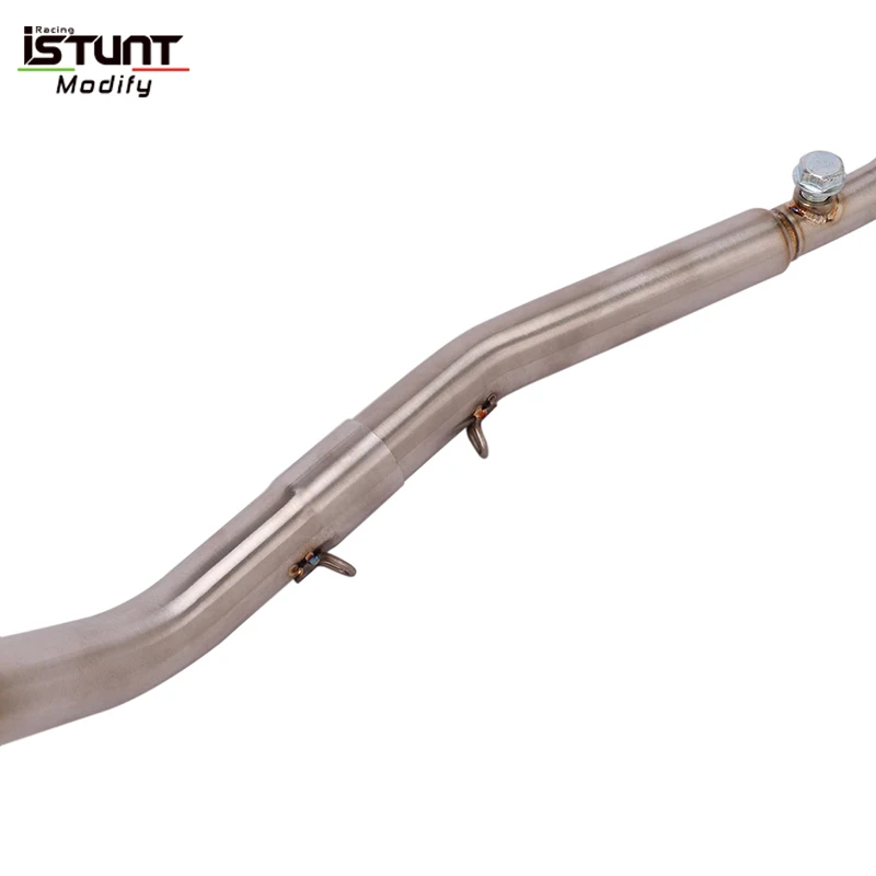 Motorcycle Full System Exhaust Escape Modify Stainless Steel Front Link Pipe For KAWASAKI Z125 Until 2018 Z125 Pro Until 2022 - Image 5