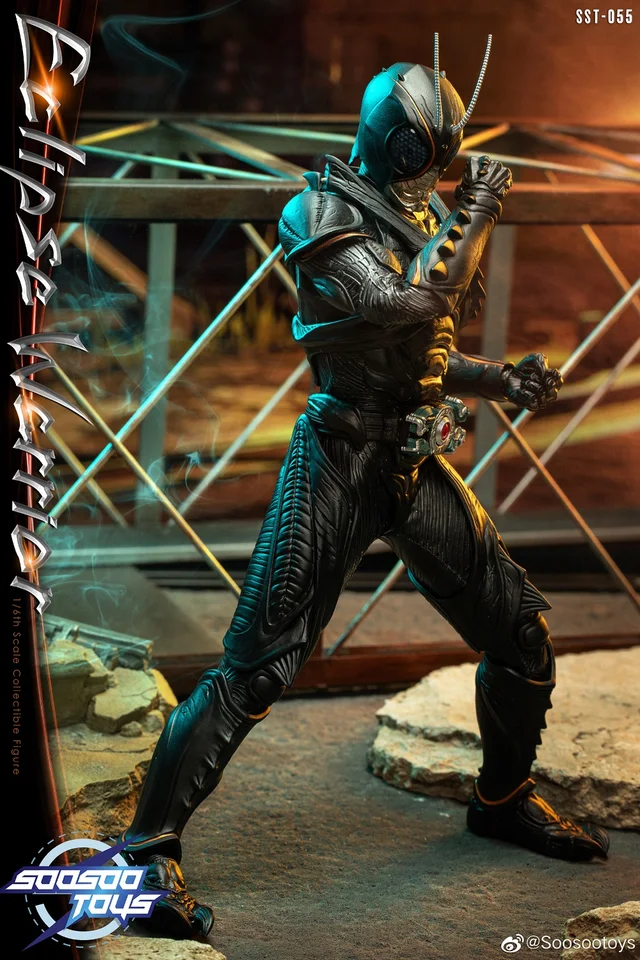 In Stock Soosootoys 1/6 SST-055 Eclipse Warrior Kamen Rider