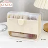 Makeup Lipstick Stand Case Desktop Cosmetic Organizer Storage Box Lipstick Dust-proof Display Stand Holder Cute Dressing Table 6
