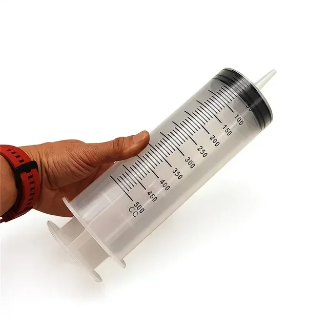350ml/500ml Pet Animals Feeding Large Capacity Enema Syringe Large Syringe Reusable Pump Measuring with Scale Big Syringe 1