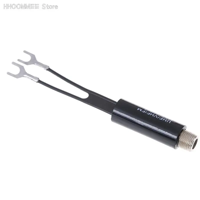 2Pcs Transformer Adapter UHF/VHF/FM/TV F Cable 75-300 Ohm Balun Antenna Matching
