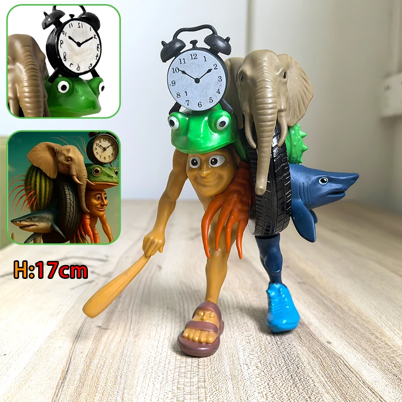 Italian Brainrot Final Boss Collectible Figurine Tung Tung Sahur