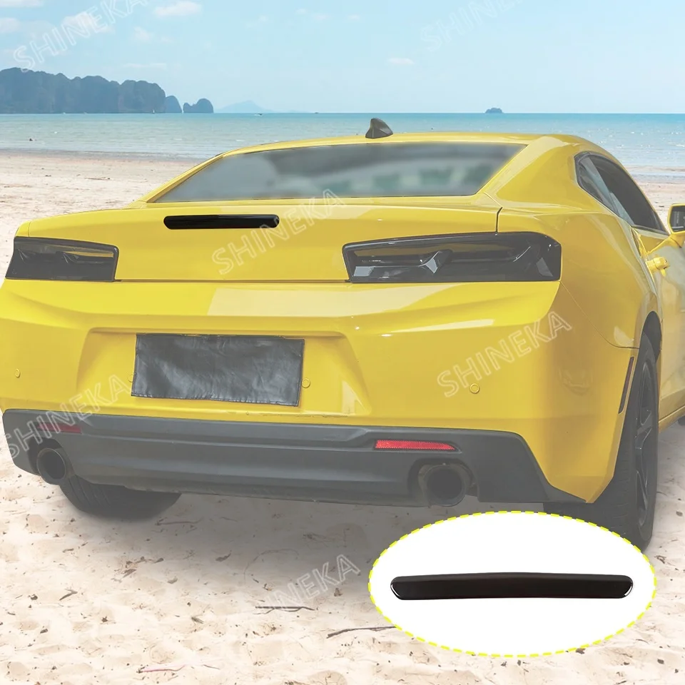 SHINEKA Lampe Hauben Für Chevrolet Camaro 2016-2018 ABS Auto Hinten Rücklicht Hohe Bremslicht Dekoration Abdeckung Außen Zubehör – Detail 15