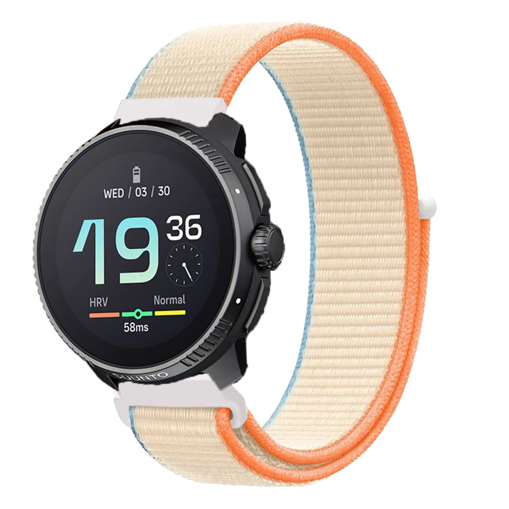 Premium 22mm Nylon Loop Watch Strap – Durable Replacement Wristband in Classic Design