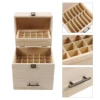 Wood Essential Oil Box 59 Grid Wood Essential Oil Box Essential Oil Packaging Box High Quality 3 Layer Essential Oil Box 4