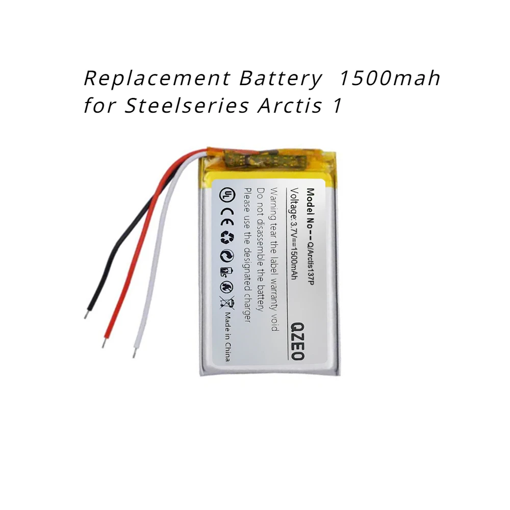 Enhanced Wireless Headset Replacement Battery