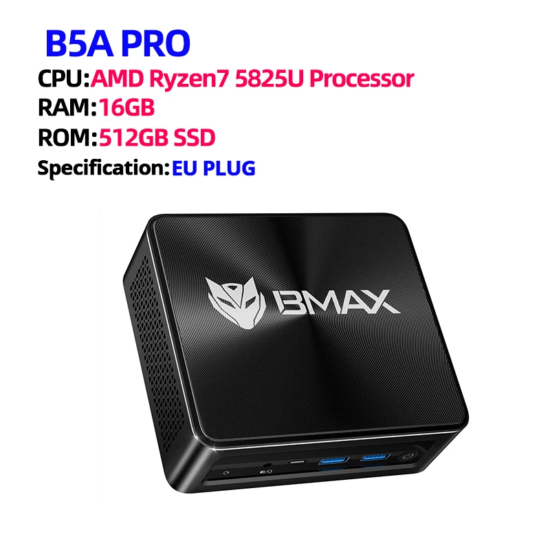 NiPoGi AM06 Pro Mini PC 32Go DDR4 RAM АMD Ryzen 7 5825U 8C 16T