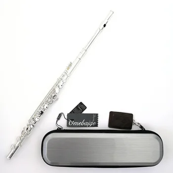 16 Closed Holes Silver Plated Flute