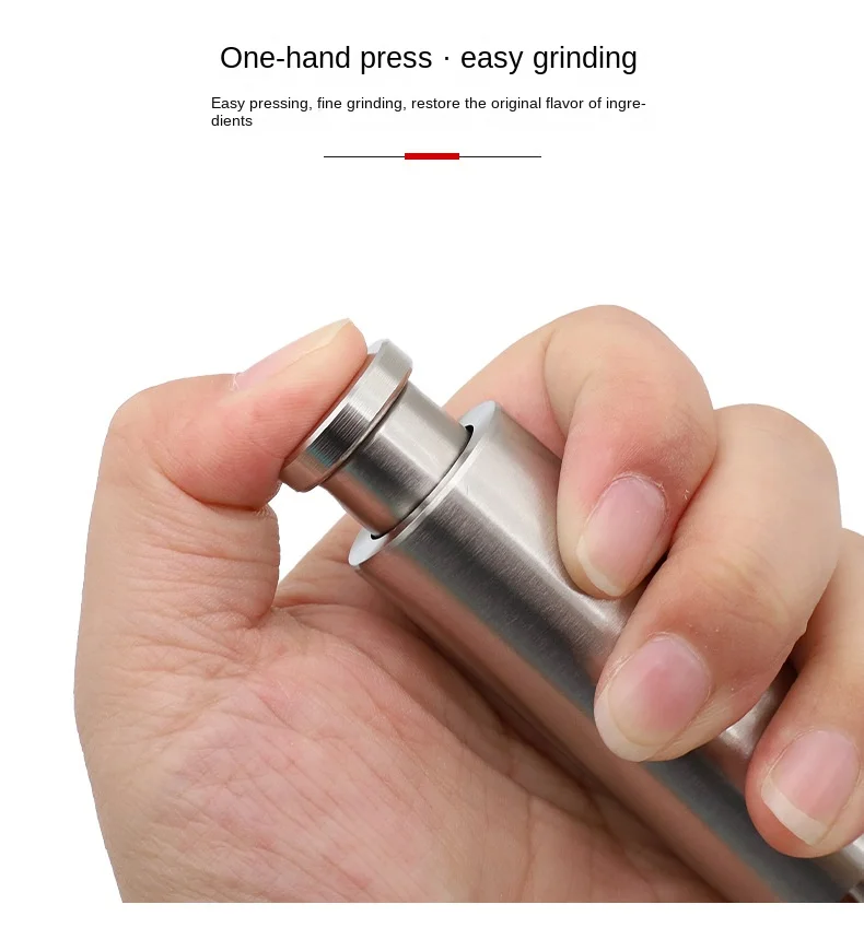 Electric pepper grinder, spice grinder, automatic pepper grinding bottle, kitchen artifact, small tool, popular item