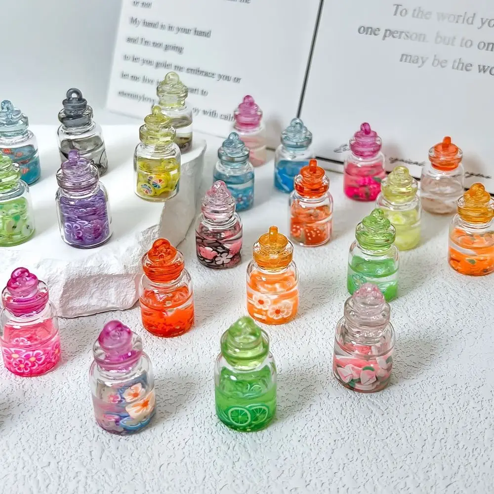 

10Pcs Mini Drift Bottle Decoration Glow-in-the-dark Clear Wish Gift Healing Lucky Drift Bottle Decoration