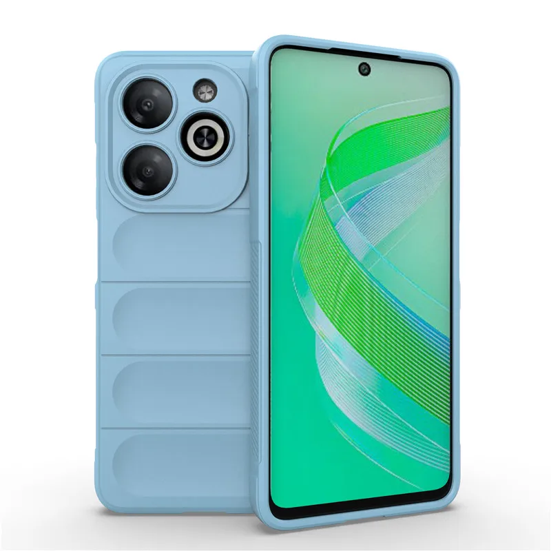 Shockproof Rubber Silicone Bumper Case - Durable Protective Cover, 6.6-inch