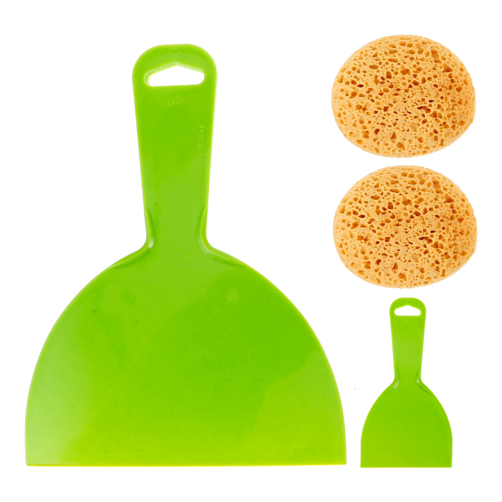 2 Pcs Wall Sticker Texture Repair Bath Sponge Cleaning Sponges for Painting Ceiling Tool Drywall Heavy Artists