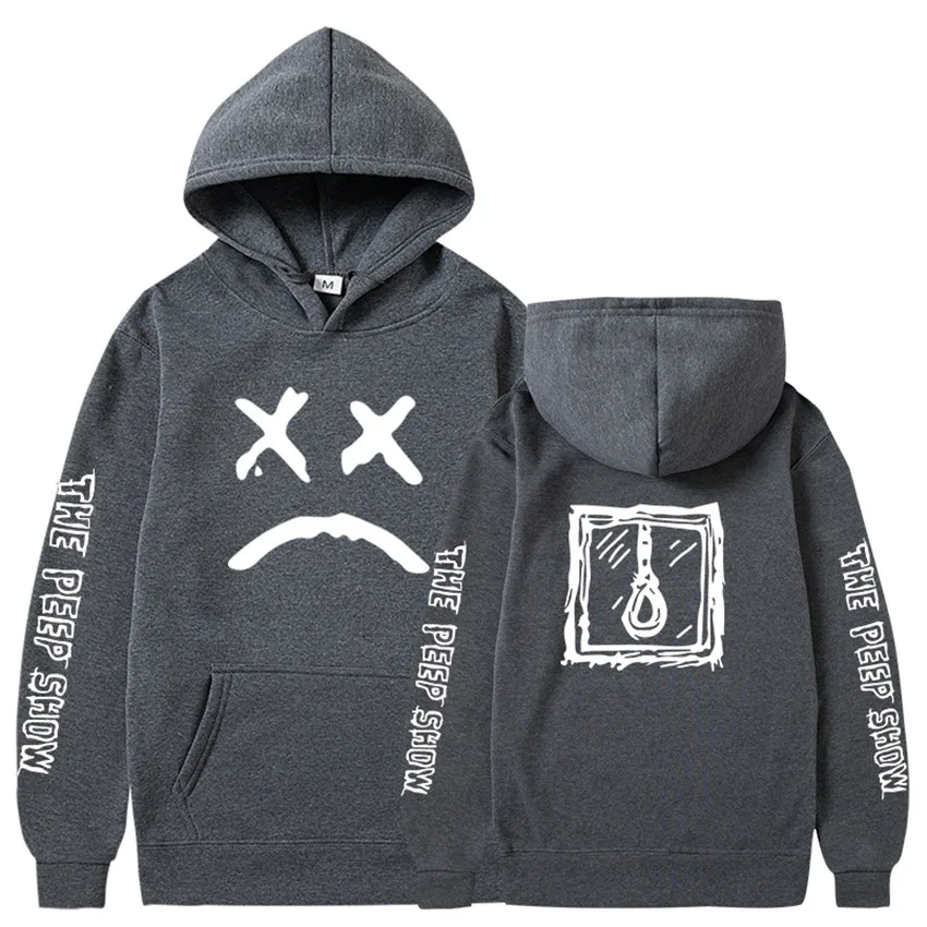 Men Hoodies 2020 Lil.Peep Happy Smiling Face Print Winter Fashion Unisex Couple Pullover Streetwear Sweatshirts Male Sudaderas (18)