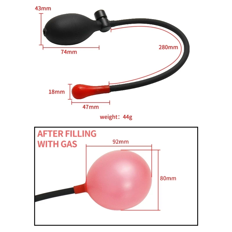 Inflatable Anal Expander Anal Plug Prostate Massager Silicone Butt Plug Sex Toys for Beginner Woman Man Gay Dildo Toys