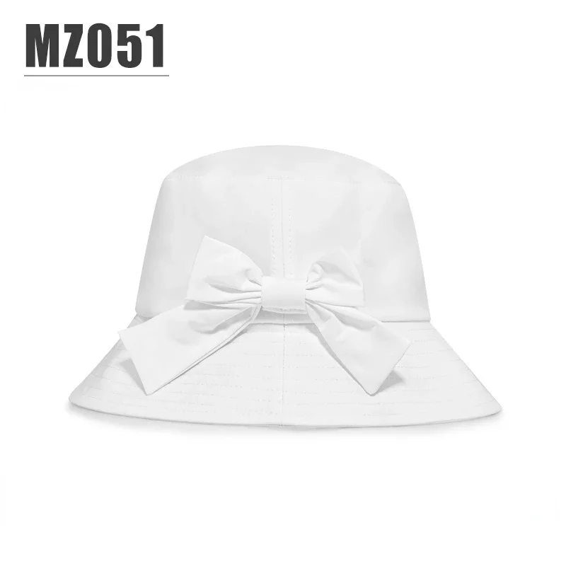 PGM Women Golf Hat Adjustable Windproof Rope Cap Waist Sweat-absorbing Band Fisherman Hats MZ051