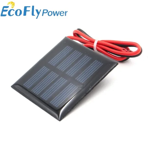 Panneau solaire 1V 2V 3V 4V 4.5V, Mini petit Kit de Module de panneau solaire, chargeur de batterie solaire multifonctionnel en silicone pour planche de jouets de bricolage 1