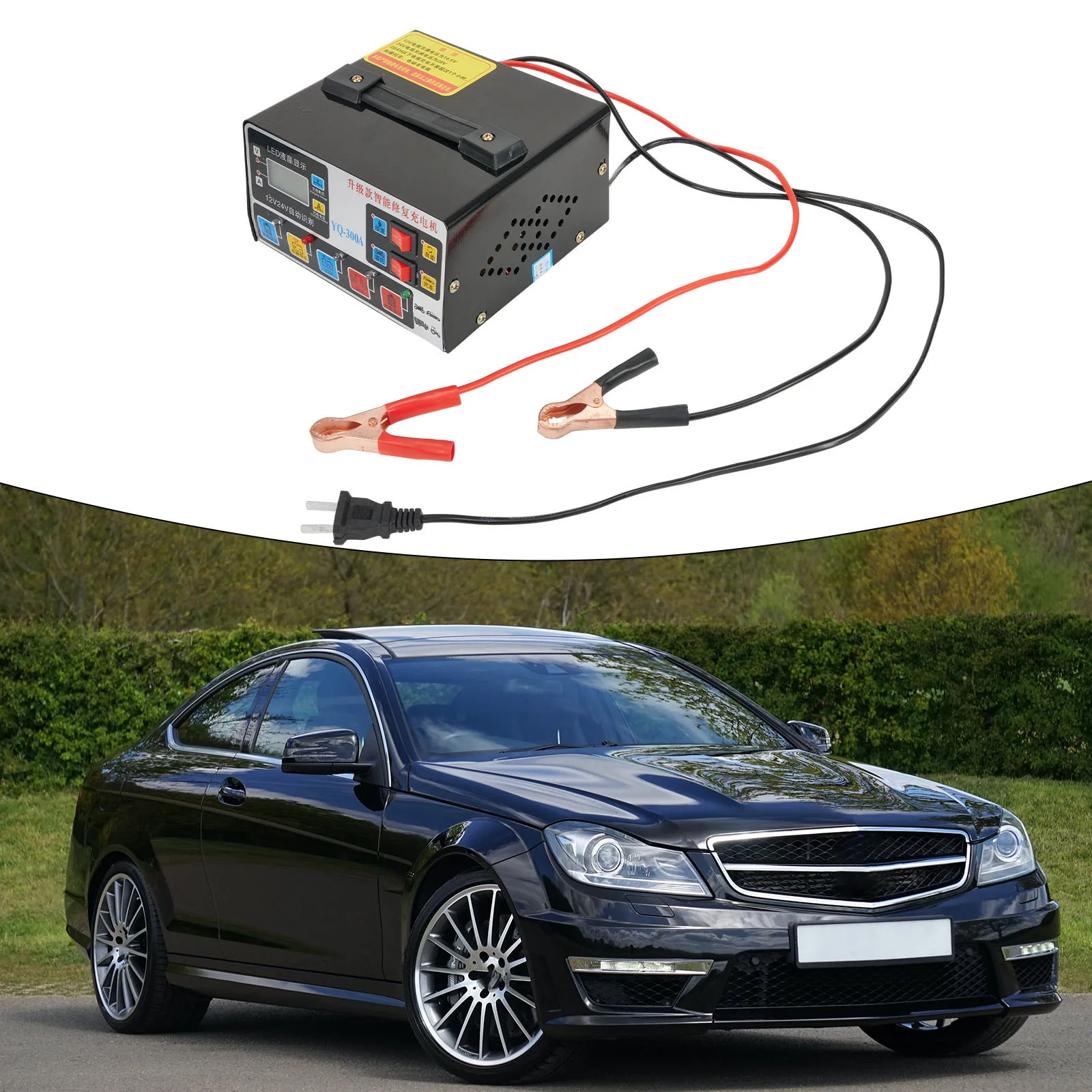 

Charger Car Battery Charger Fully Automatic High Power Intelligent Battery For Car For Motorcycle Batteries Full Of Self -stop