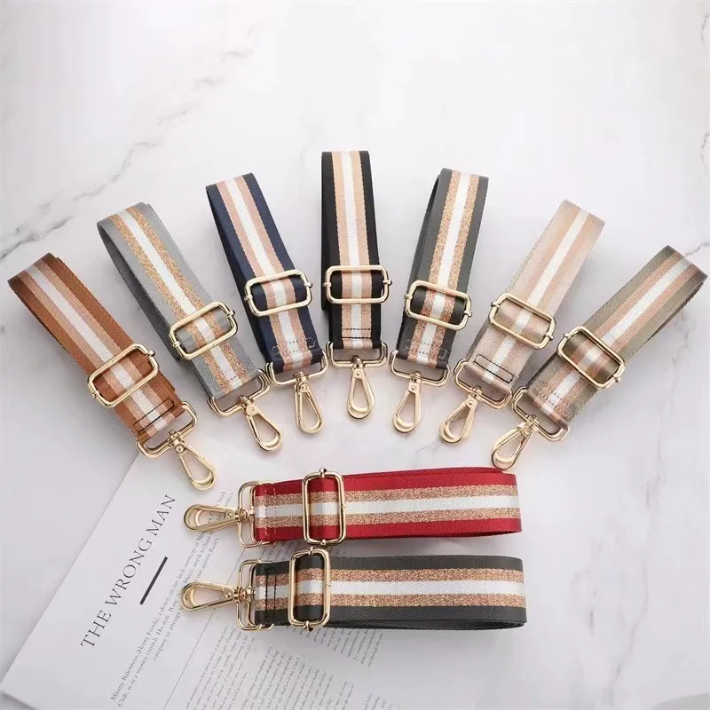 

Bag Strap Handbag Belt Wide Shoulder Bag Strap with Shiny Effect Replacement Strap Accessory Bag Part Adjustable Belt for Bags