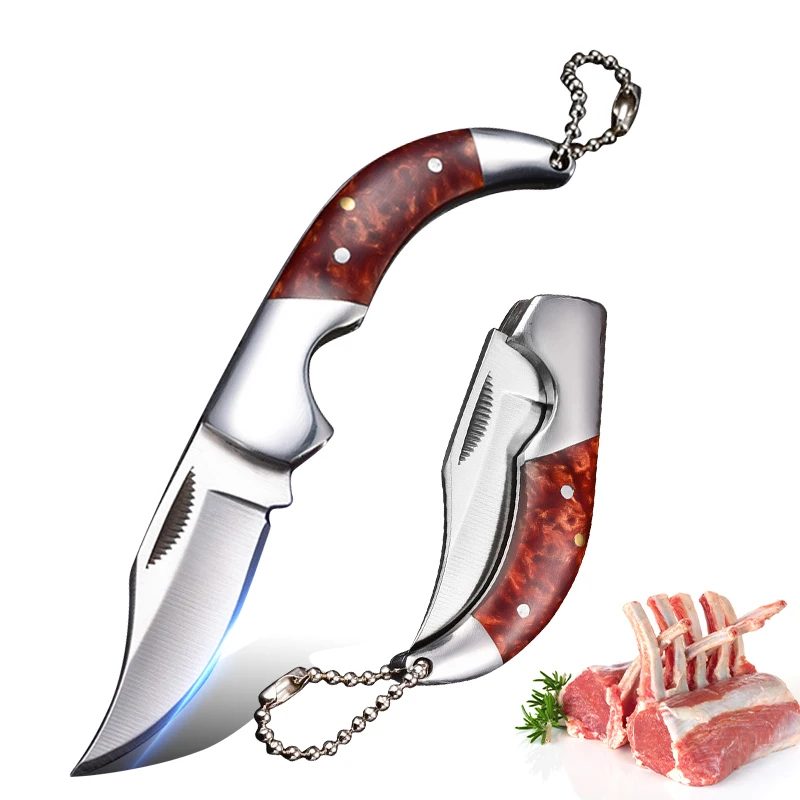 kitchen knife folding knife utility slicing knives meat BBQ fruit boning knife fish filleting kitchen knives cooking cleaver stainless steel