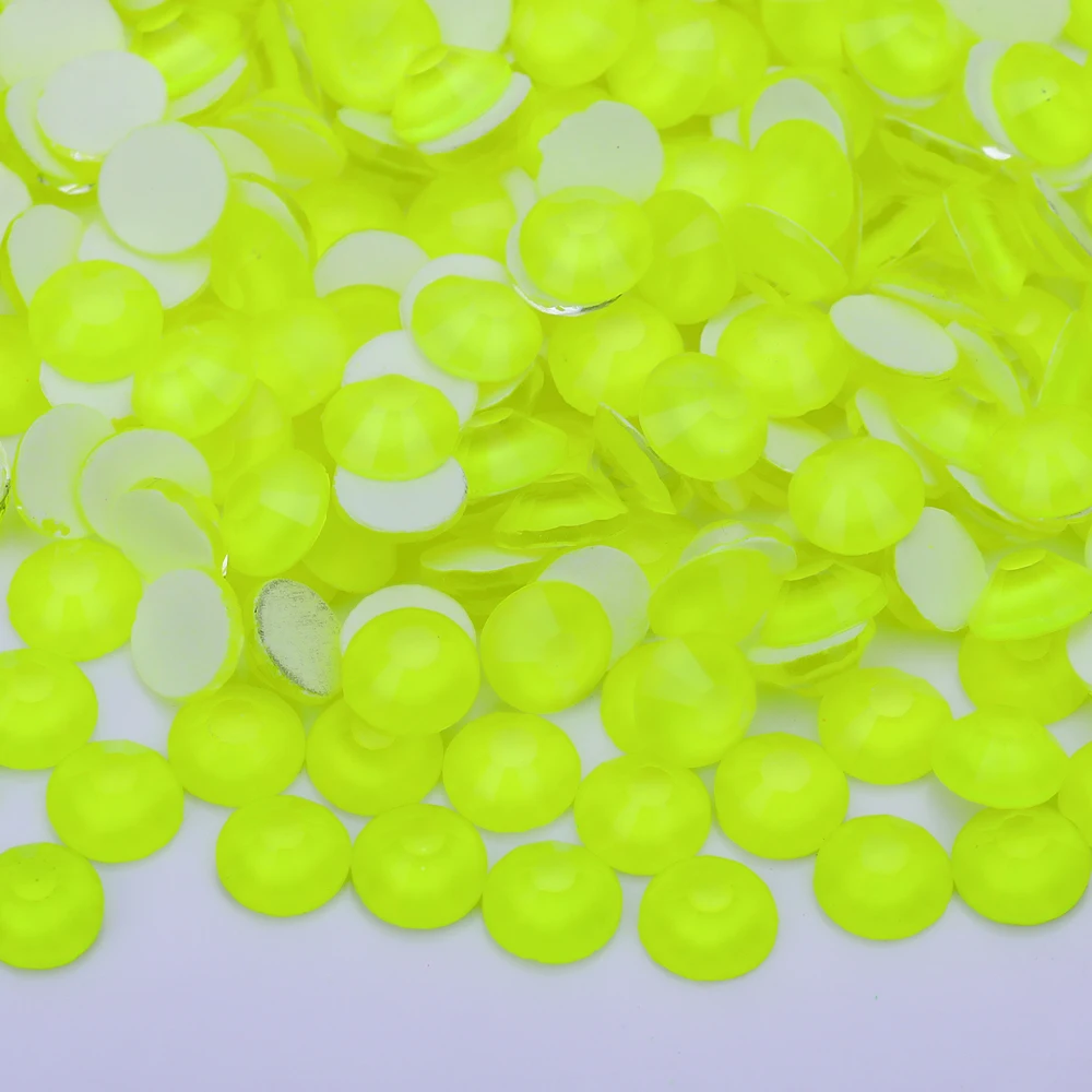 Fluorescent Glitter Neon Rhinestones for DIY Nail Art and Fashion Accessories