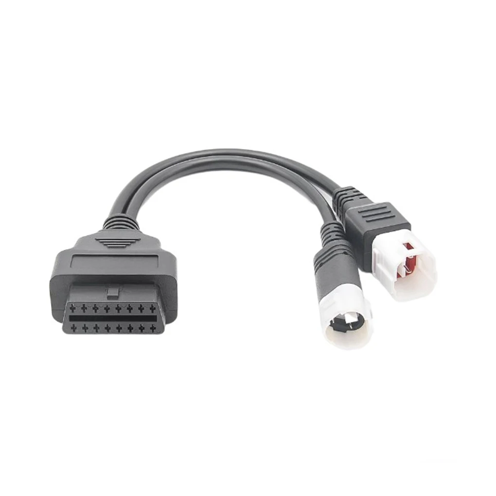 

3-контактный/4-контактный адаптер OBDII 2-в-1 диагностический преобразователь дефектов