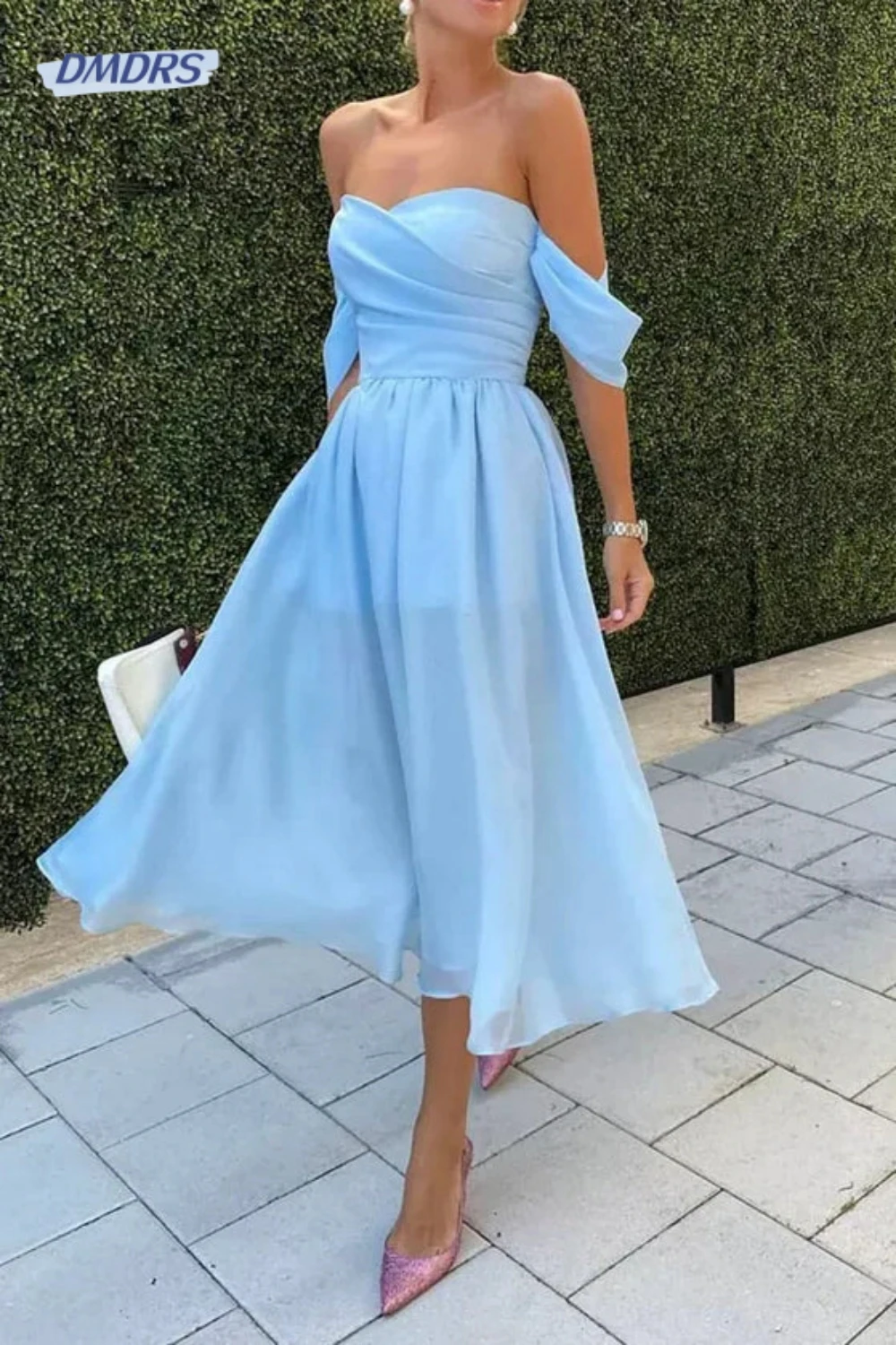 EMERY ROSE Vestido De Manga Abullonada Con Estampado Floral Para Mujer | Moda De Mujer | México