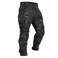 Men's Multipurpose Combat Pants with Tactical Knee Protection for Outdoor Sports and Hunting Expeditions（Not knee pads） 1