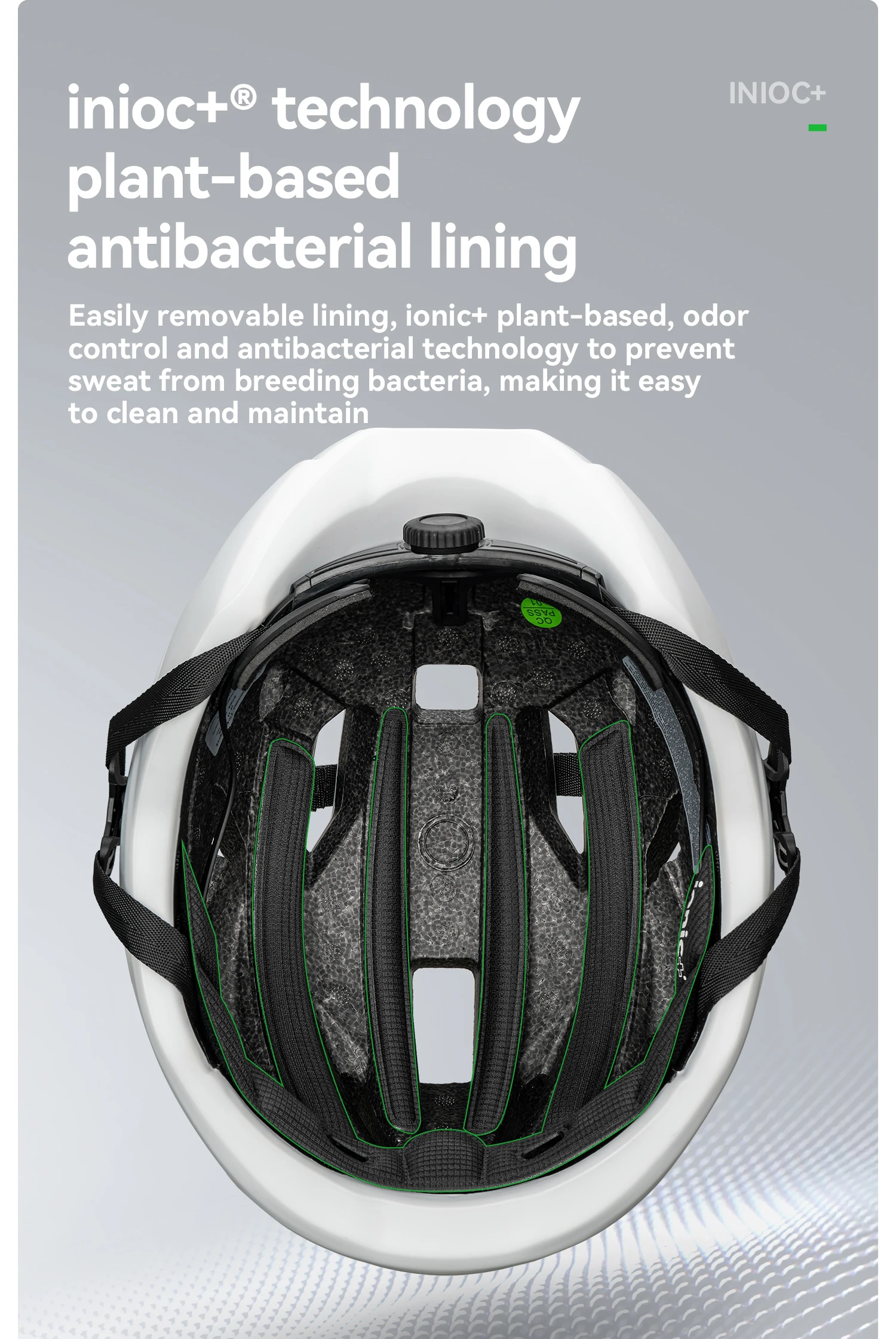 ROCKBROS Fahrradhelm aus Kohlefaser-Verbund, sicherer Fahrradhelm für Herren und Damen, integral geformter, schäumender Fahrradhelm mit hoher Dichte – Detail 11