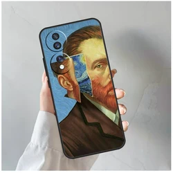 Van Gogh Starry Night Art-Inspired Protective Phone Case for Honor 90 (21542)