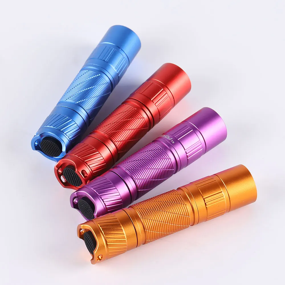 호송 T3 손전등, 높은 CRI, AA 14500 손전등, XPG2 219B 219C LH351D 519A 13 그룹