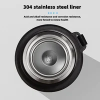 Large Capacity Stainless Steel Water Bottle With Lid Cup Coffee Vacuum Flask Outdoor Travel Thermal Cup Leakproof Thermos Bottle 6