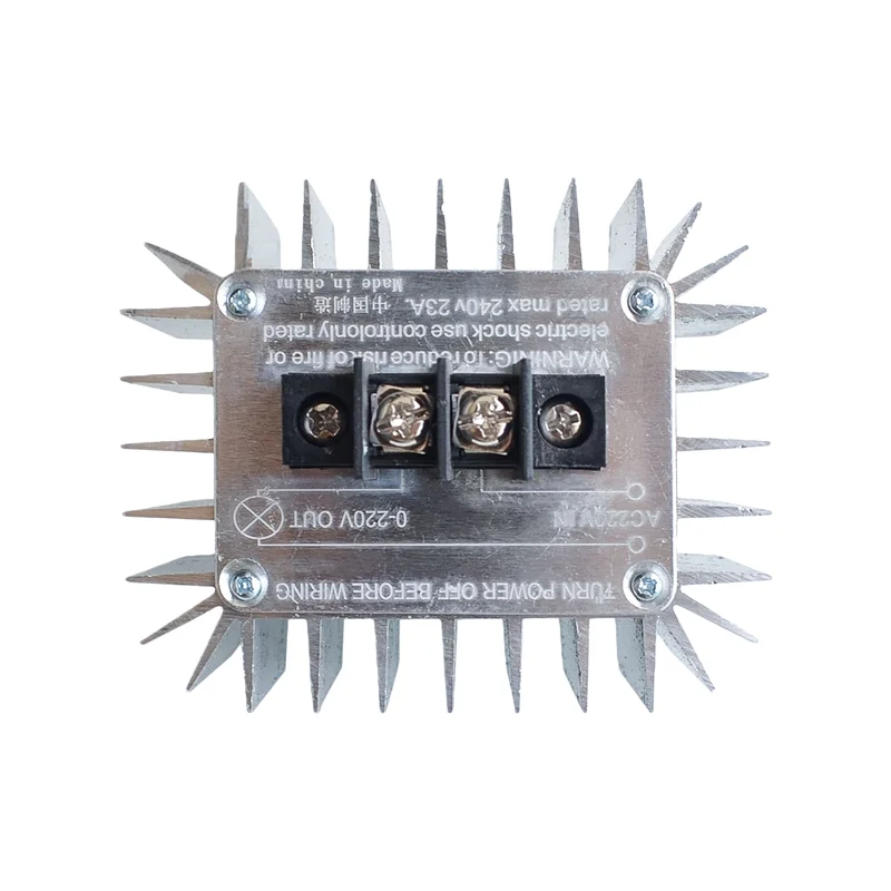Hochleistungs-Elektronischer Spannungsregler 5000W 220V mit Gehäuse, Thyristor-Spannungsregler, Temperaturregler, Dimmer