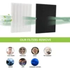 Replace Filter H for Winix 5500-2 Air Purifier,HEPA Filter & Activated Carbon Filter Combo Pack Compare to Part 116130 3