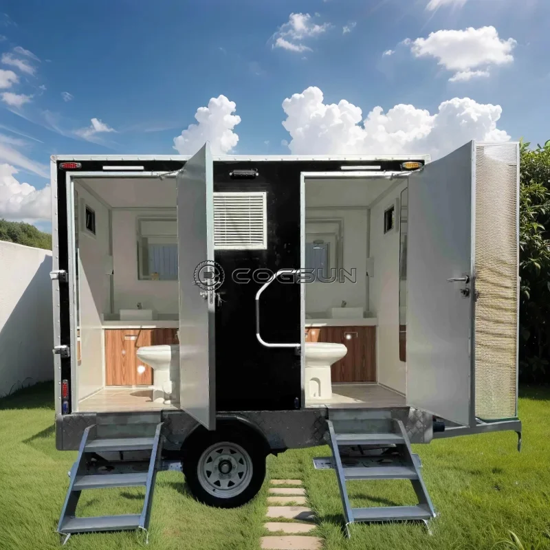 CE DOT Prefab Shower Room with Toilet Portable Toilet and Shower Room Restroom Trailer for Sale Bathroom Trailer Rentals prefab sprout andromeda heights 1 cd