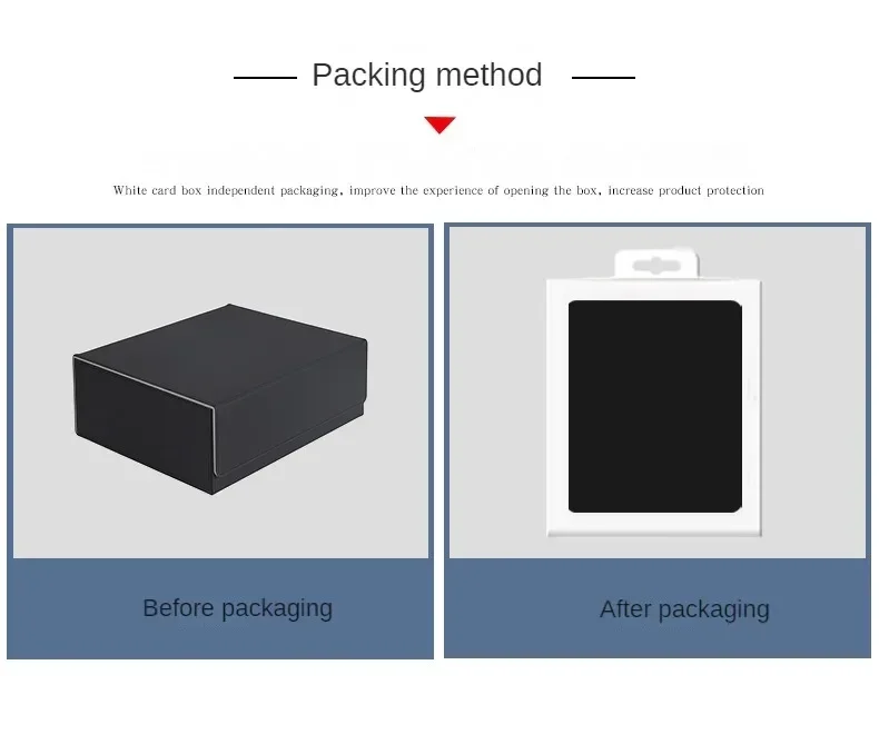 Trading Card Storage Box Pu Leather Magnetic Deck Case_voghion.com